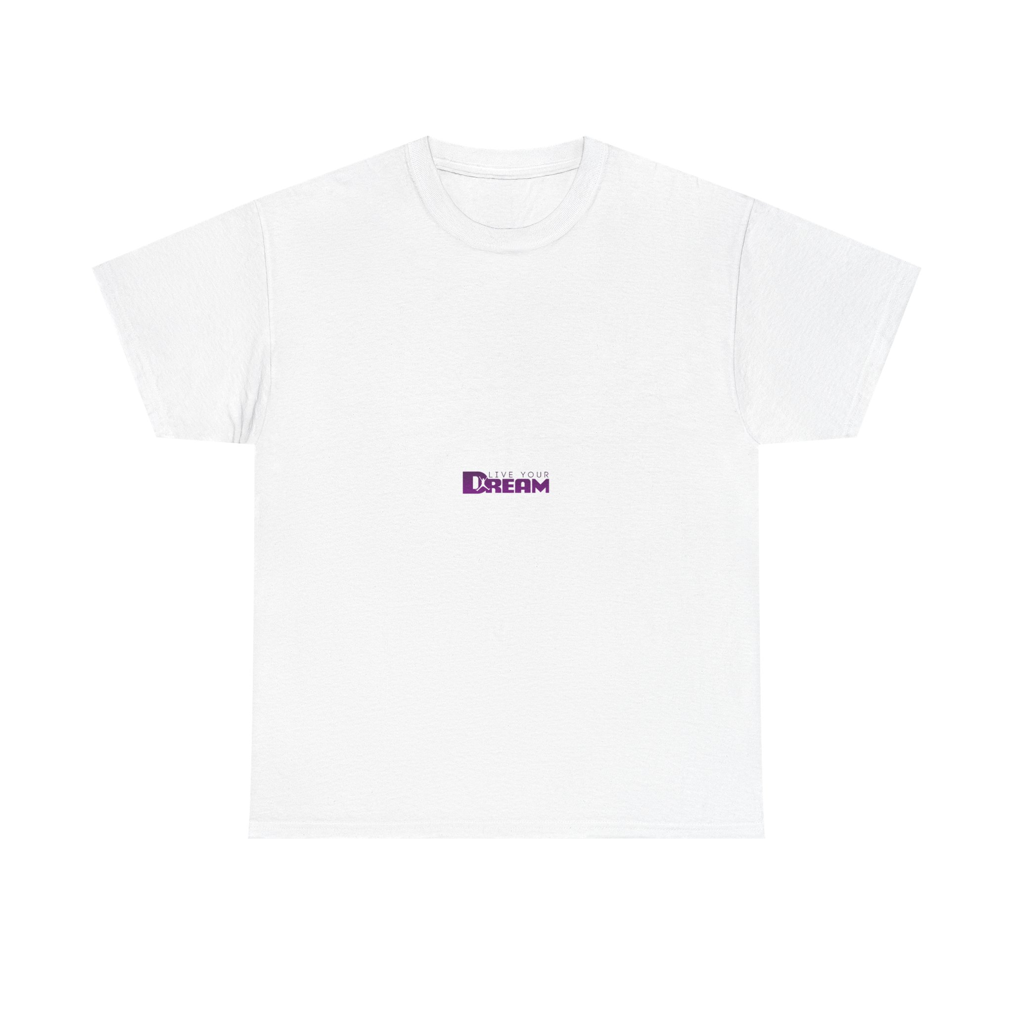 Live Your Dream 1 - Official Afformwear Men's White Cotton T-shirt